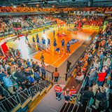 1. Basketball Bundesliga, easyCredit BBL, Saison 2023/2024, Herren, Hauptrunde, 20. Spieltag, 11.02.2024, RASTA Vechta -  ALBA Berlin