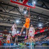 1. Basketball Bundesliga, easyCredit BBL, Saison 2023/2024, Herren, Hauptrunde, 28. Spieltag, 28.04.2024, RASTA Vechta -  Würzburg Baskets